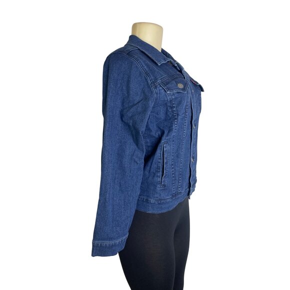 Levi Strauss & Co. Women's Blue Denim Jacket Sz M - Picture 3 of 13
